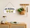 Bee Wood Sign, Decorative Wood Hanging Wood Plaque, Wall Decor Art, Cute Gnome Decor, Spring Decor, Rustic Door Hanger, Home Wall Decor, Decorations for Kitchen Bathroom Living Room, Bee Blessed Sign